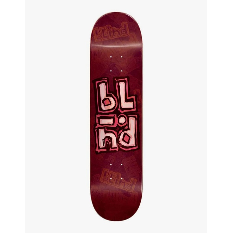 Blind OG Stacked Stamp RHM Skateboard Deck – 8″