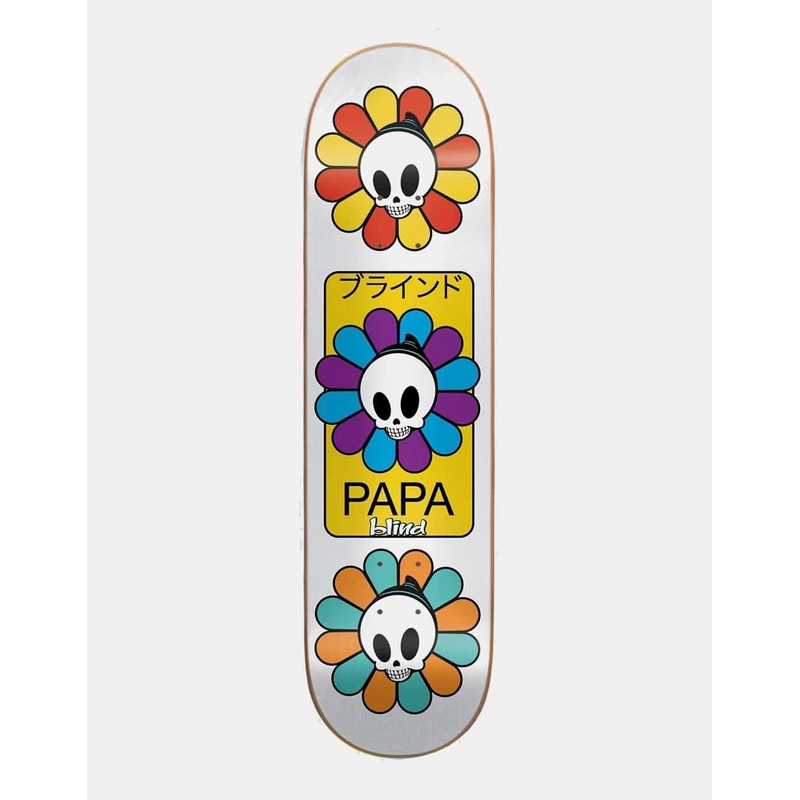 Blind Papa Reaper Bloom R7 Skateboard Deck – 8″