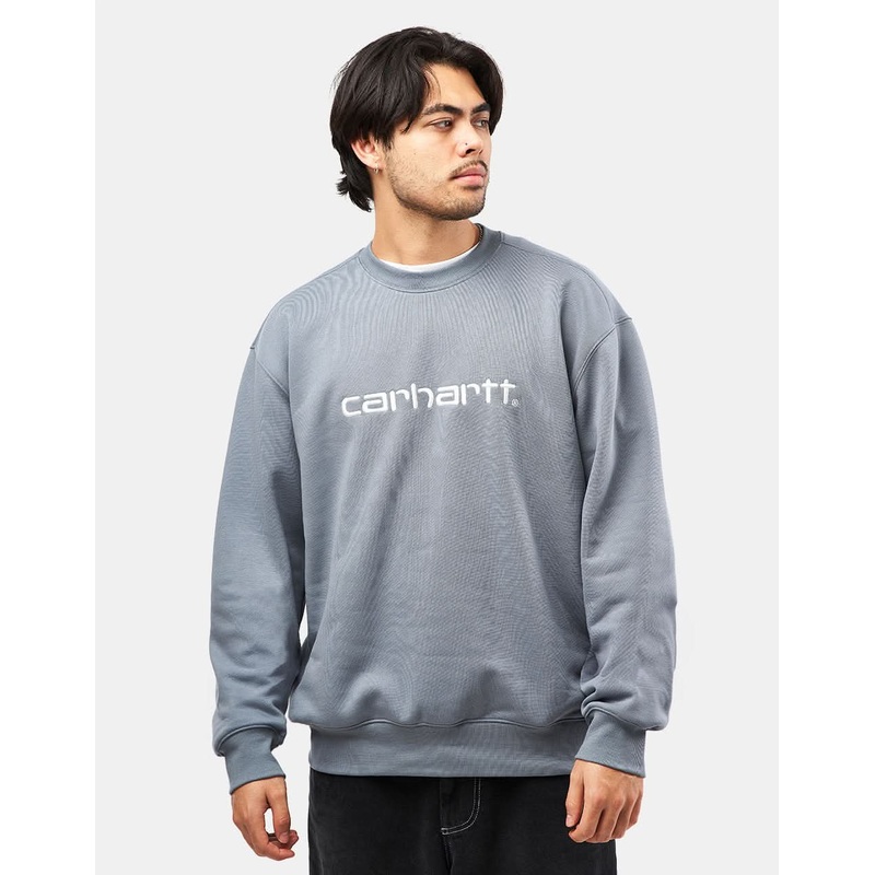 Carhartt WIP Carhartt Sweatshirt – Dove Grey/Wax