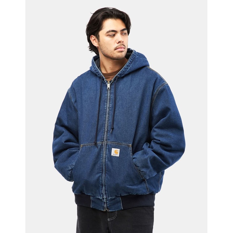 Carhartt WIP OG Active Jacket – Blue ‘Stone Washed’ (Denim)