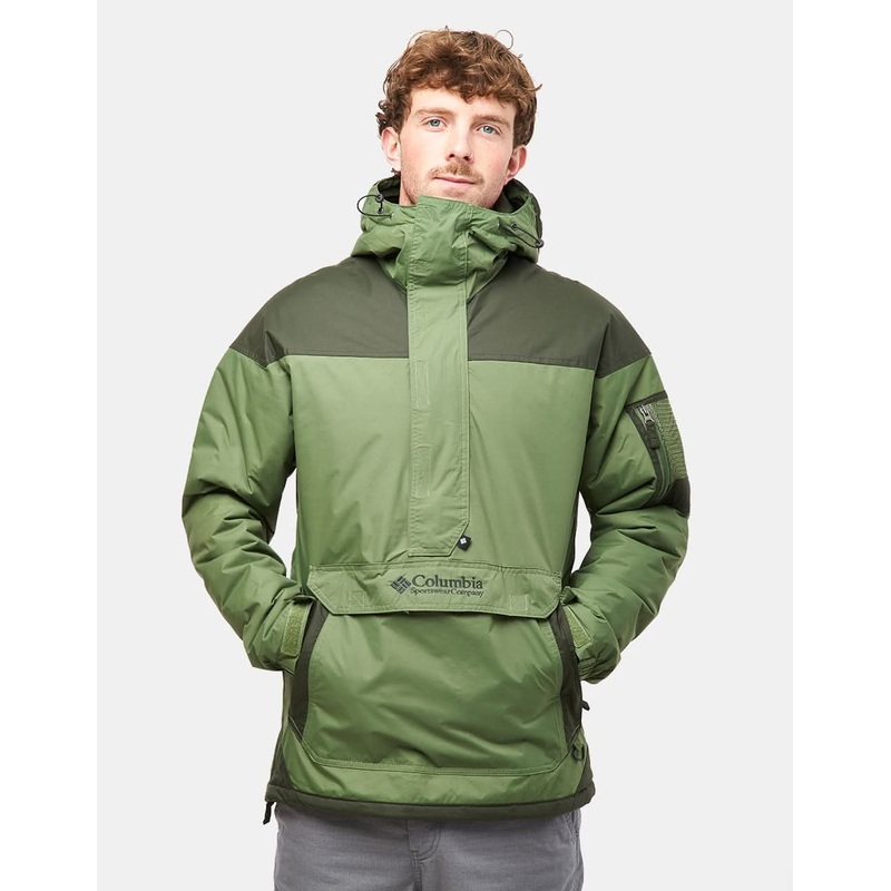 Columbia Challenger II Insulated Pullover Jacket – Canteen/Greenscape