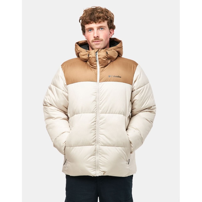 Columbia Puffect II Hooded Jacket – Dark Stone/Delta