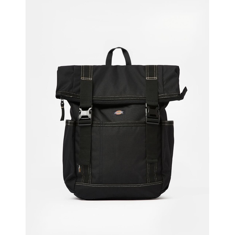 Dickies Ashville Roll Top Backpack – Black