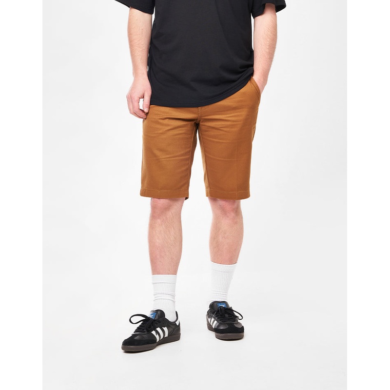 Dickies Slim Fit Recycled Work Shorts – Brown Duck