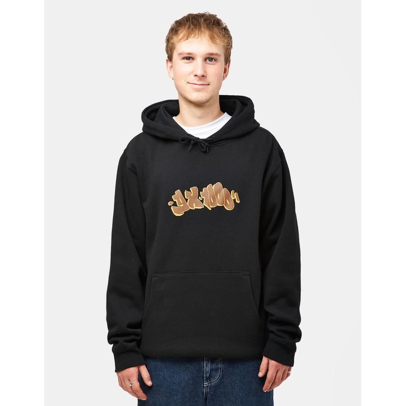 GX1000 Bold Pullover Hoodie – Black