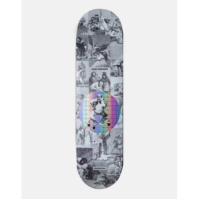 Madness Clay Misery Impact Pro Light Skateboard Deck – 8.25″
