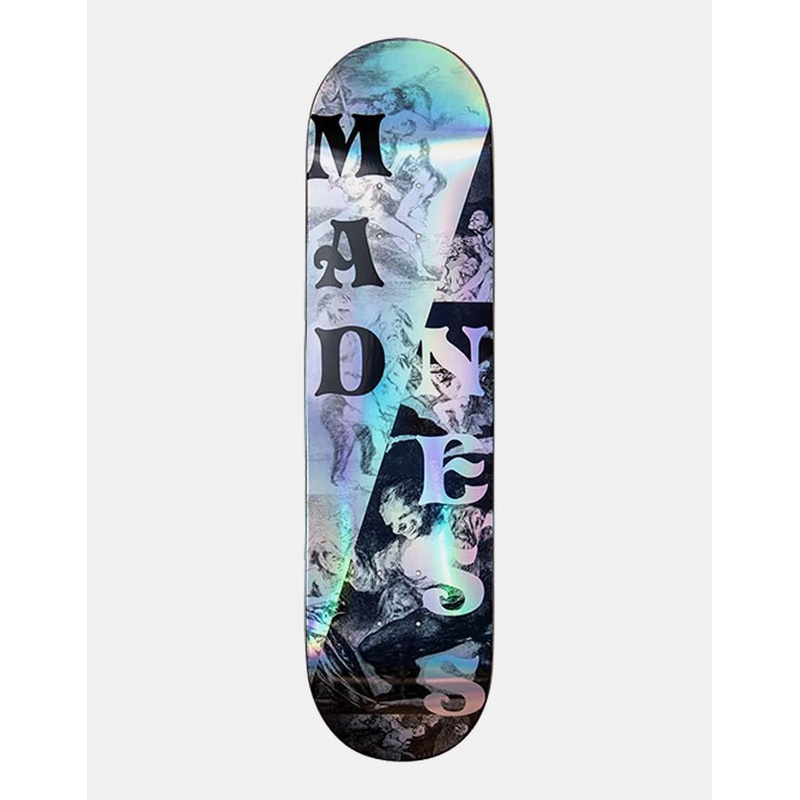 Madness Split Overlap Holo R7 Skateboard Deck – 8″