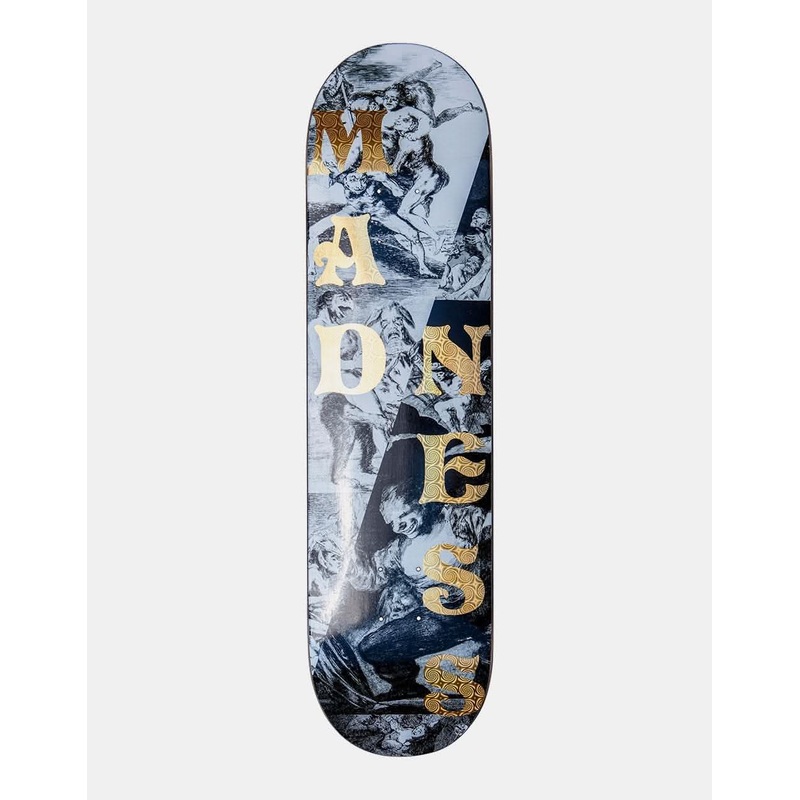 Madness Split Overlap Holo Swirl R7 Skateboard Deck – 8″