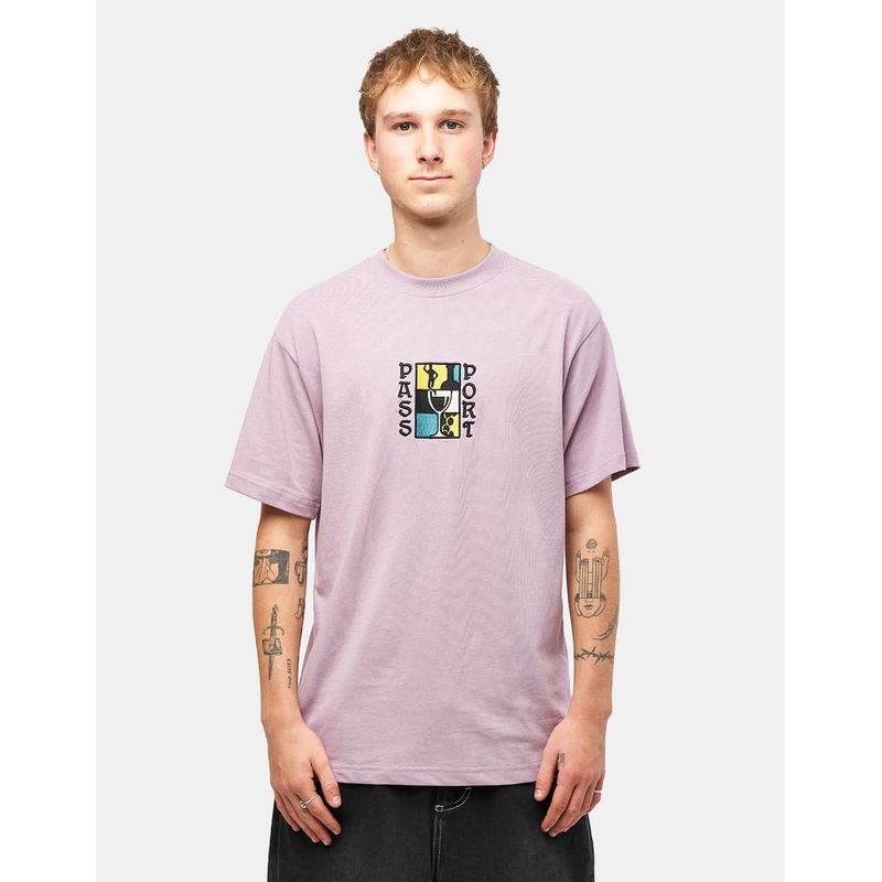 Pass Port Dine Em’ T-Shirt – Dusty Lilac