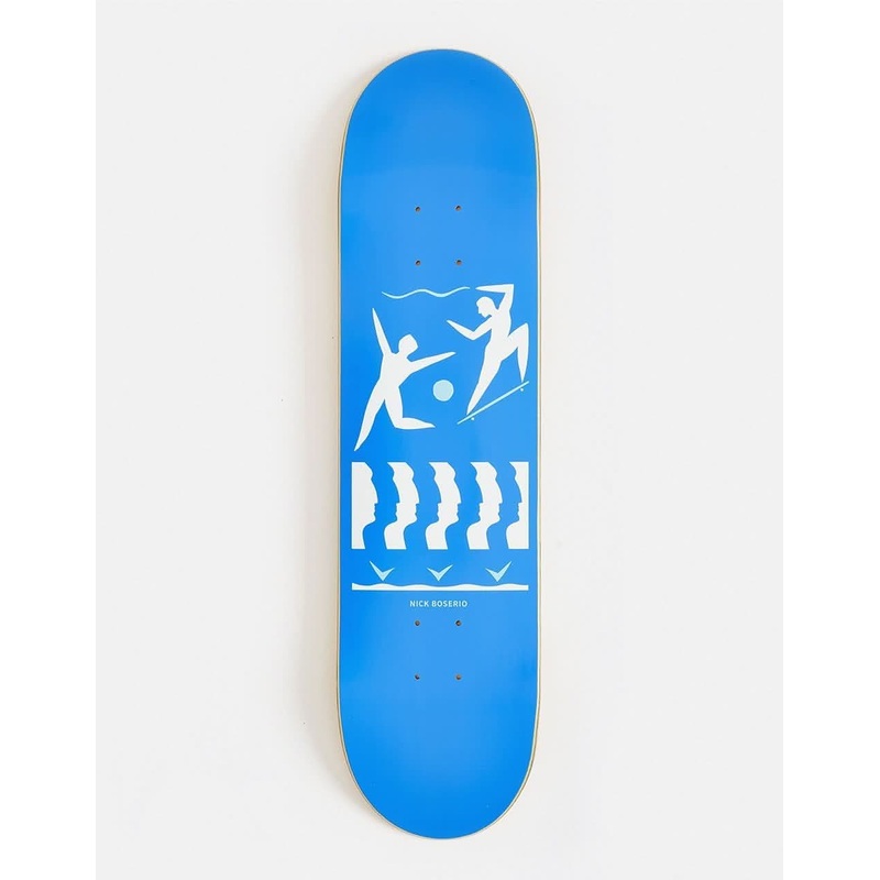 Polar Boserio Cut Out Skateboard Deck – Blue