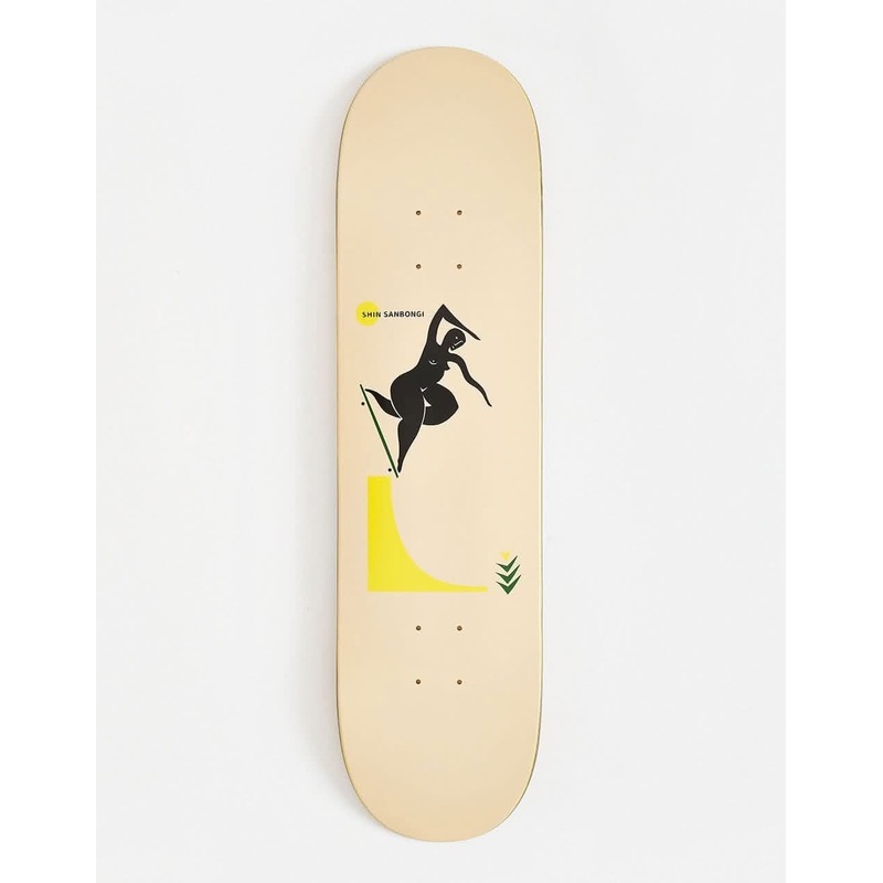 Polar Sanbongi Backside Noseblunt Skateboard Deck – Sand