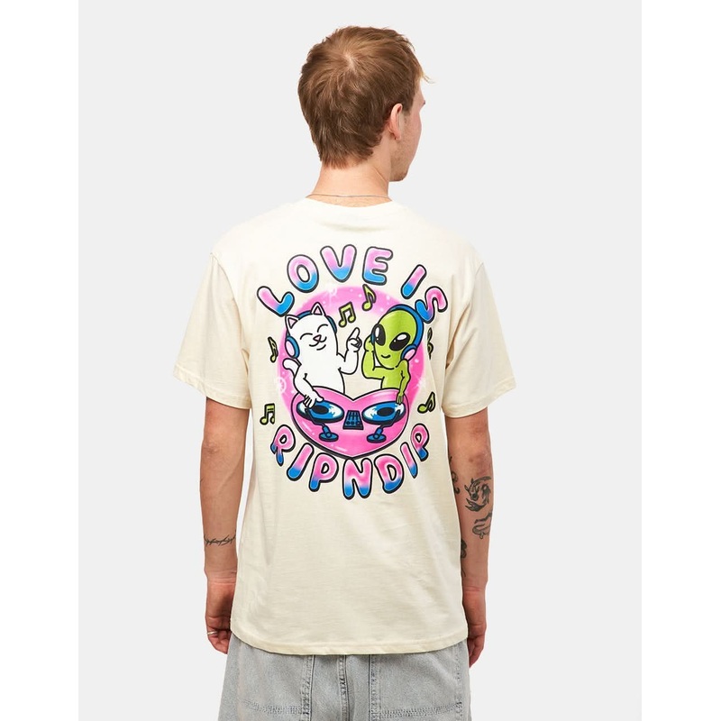 RIPNDIP Love Is RIPNDIP T-Shirt – Natural