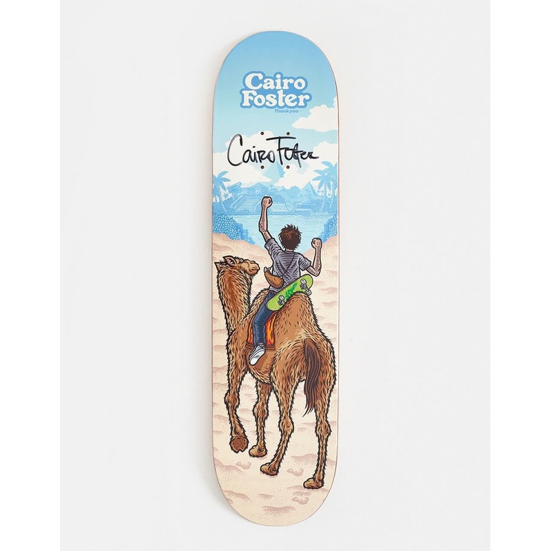 Thank You x Cairo Foster Mirage ‘TWIN’ Guest Skateboard Deck – 8″