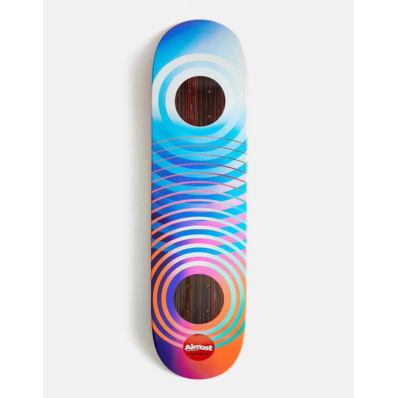 Almost Bowerbank Gradient Rings Impact Support Skateboard Deck – 8.125″