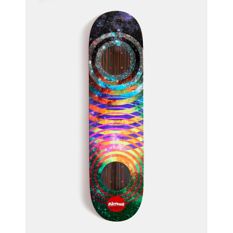 Almost Max Space Rings Impact Support Skateboard Deck – 8″