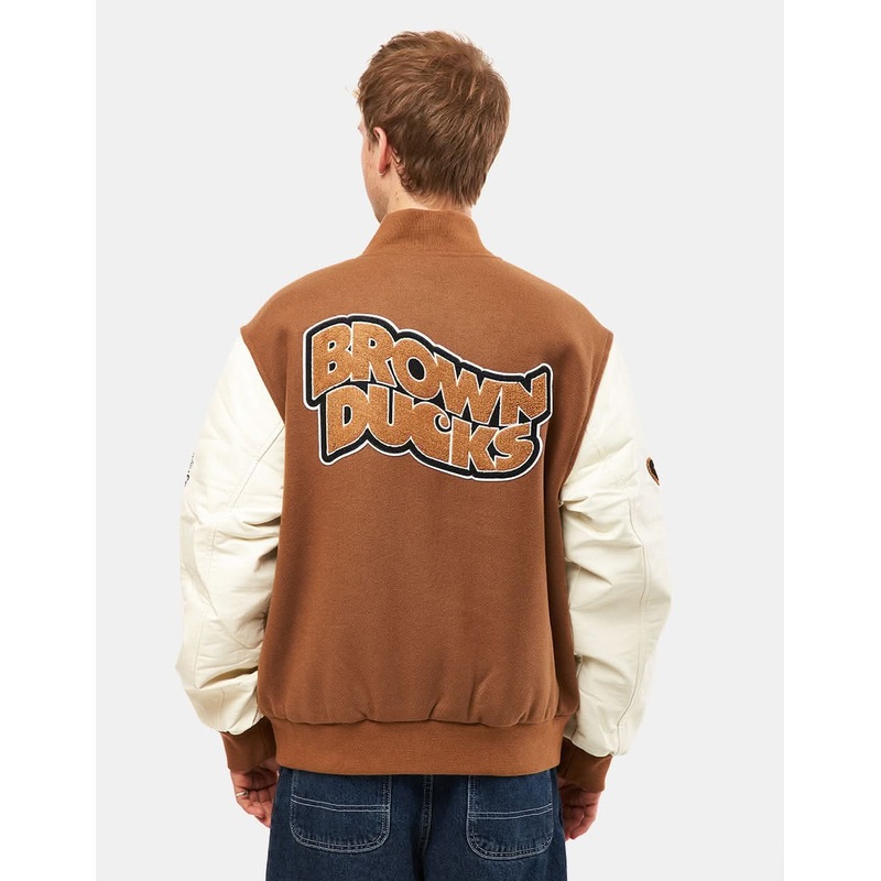 Carhartt WIP Brown Ducks Bomber – Hamilton Brown/Wax