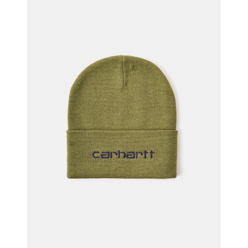 Carhartt WIP Script Beanie – Capulet/Aura