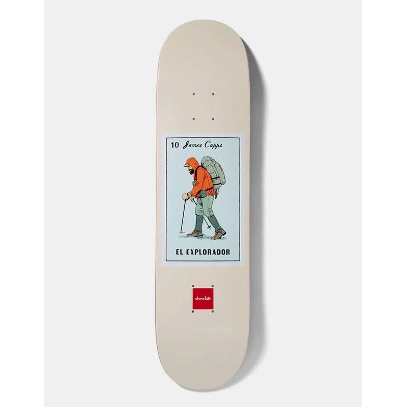 Chocolate Capps Loteria ‘TWIN TIP’ G080 Skateboard Deck – 8″