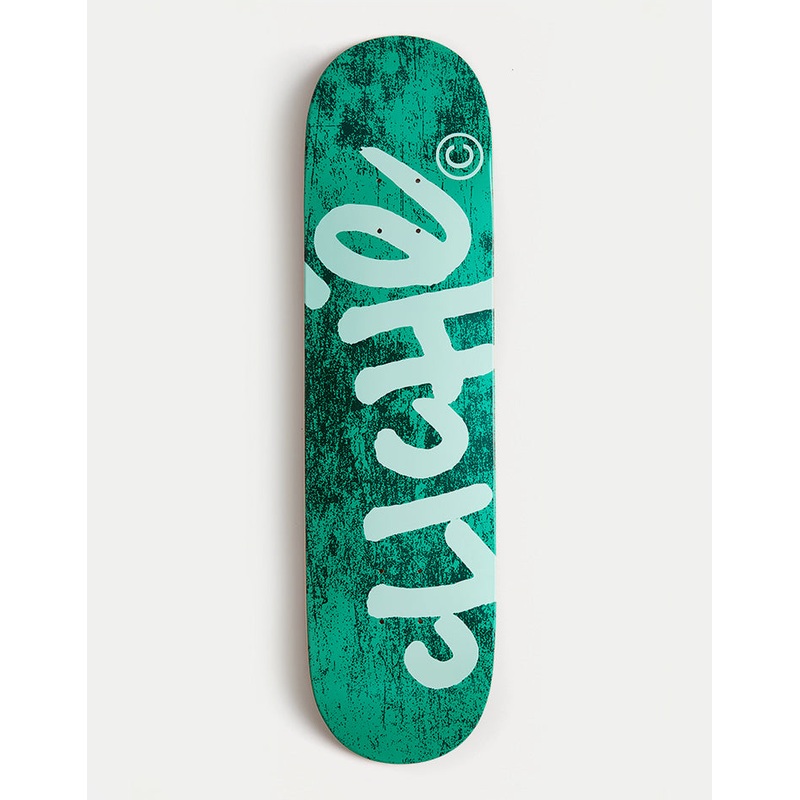 Clich Handwritten Mint RHM Skateboard Deck – 8.125″
