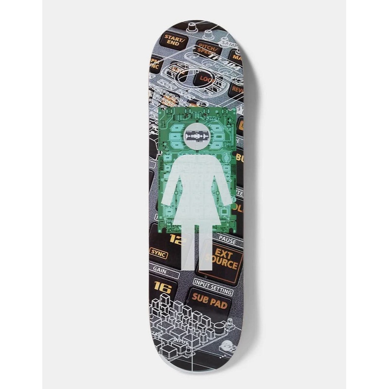 Girl Pacheco TP404 G016 Skateboard Deck – 8.375″