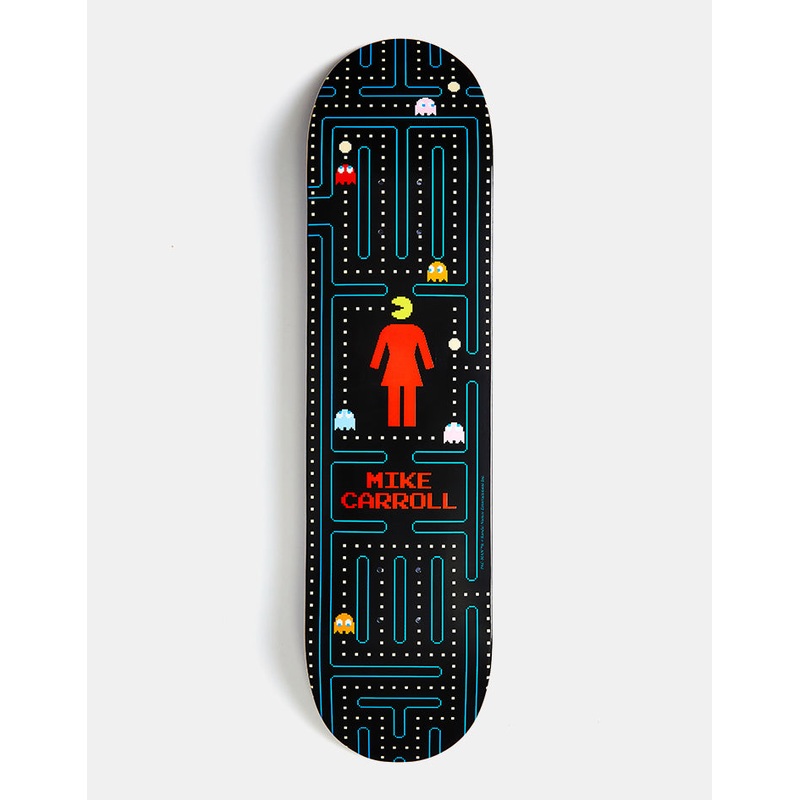 Girl x Pac-Man Carroll G008 Skateboard Deck – 8″