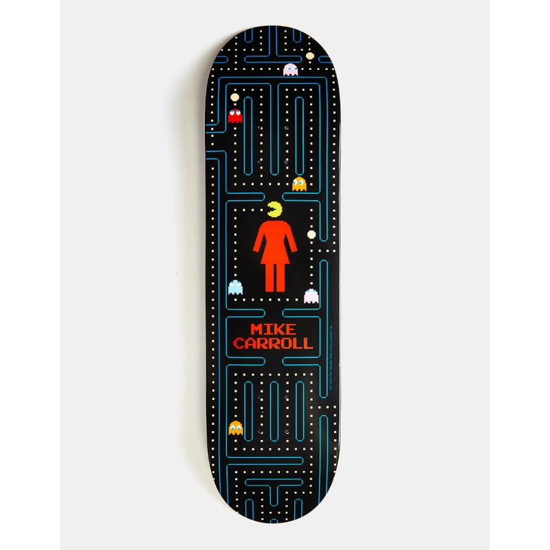 Girl x Pac-Man Carroll G016 Skateboard Deck – 8.375″