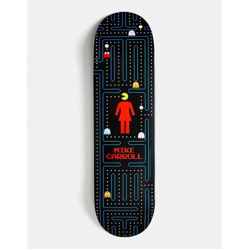 Girl x Pac-Man Carroll G053 Skateboard Deck – 8.5″