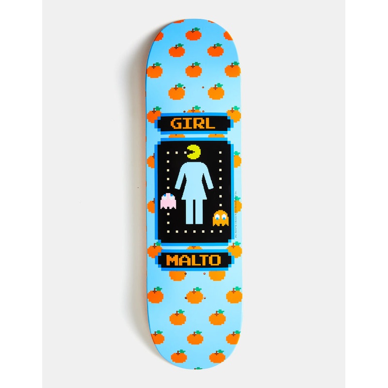Girl x Pac-Man Malto G096 Skateboard Deck – 8.5″