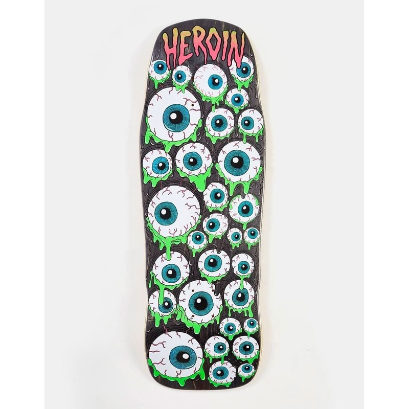 Heroin Mutant Eyeballer Skateboard Deck – 10.25