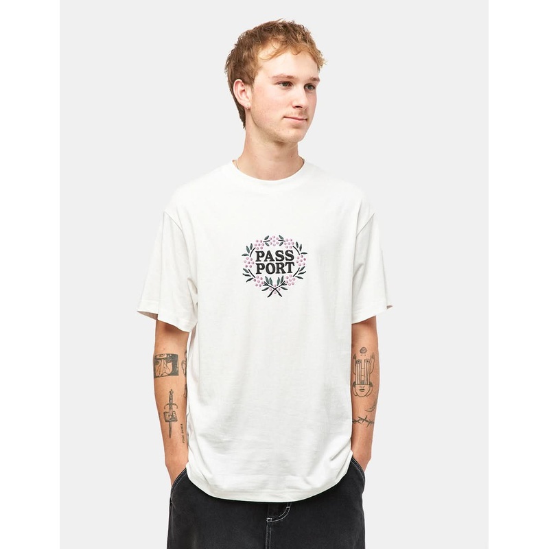 Pass Port Wattle T-Shirt – White