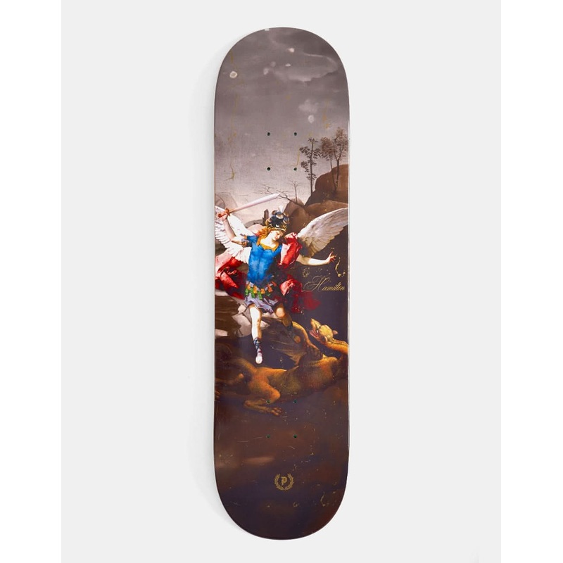 Primitive Hamilton Redemption Gold Pack Skateboard Deck – 8.38″