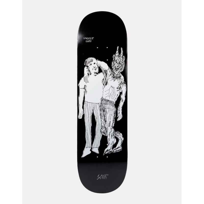 Sour Barney Night Friend Skateboard Deck – 8.5″