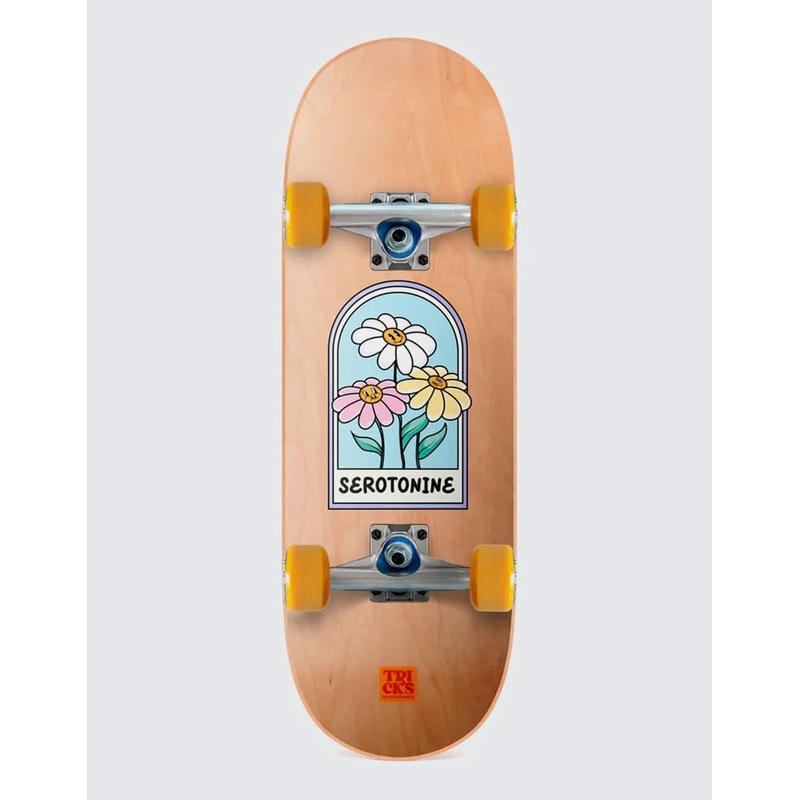 Tricks Serotonine Mini Complete Skateboard – 7.87″ x 24.21″