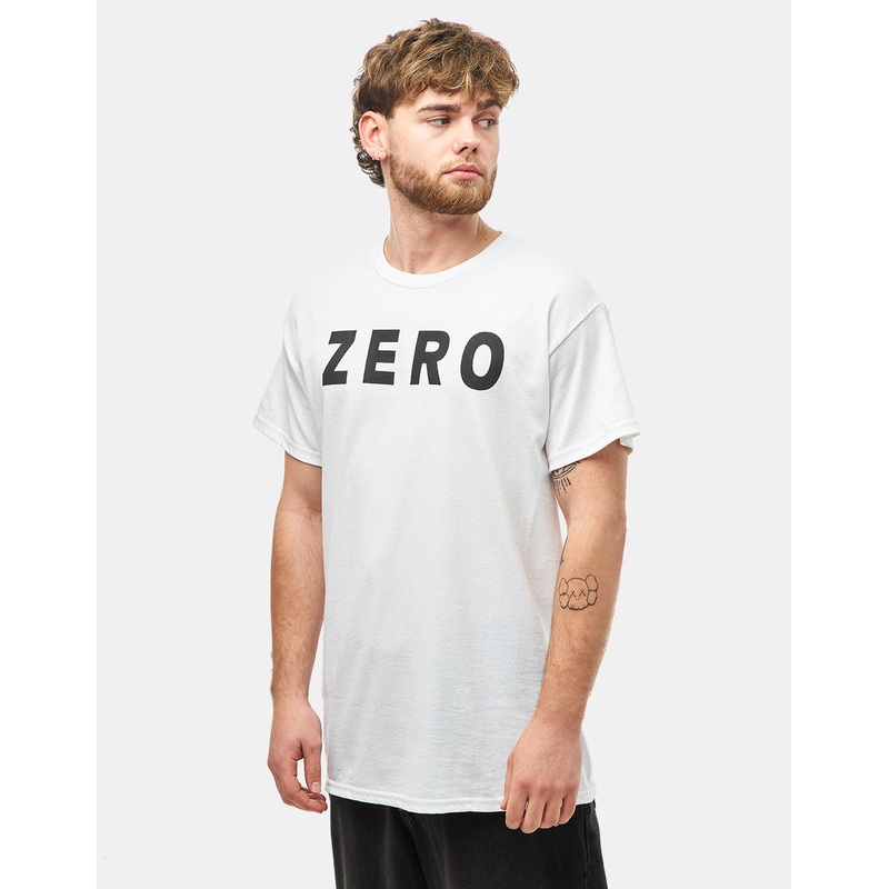 Zero Army T-Shirt – White/Black