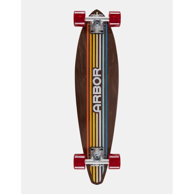 Arbor Hawkshaw Micron Pintail Cruiser Skateboard – 7.25″ x 29″
