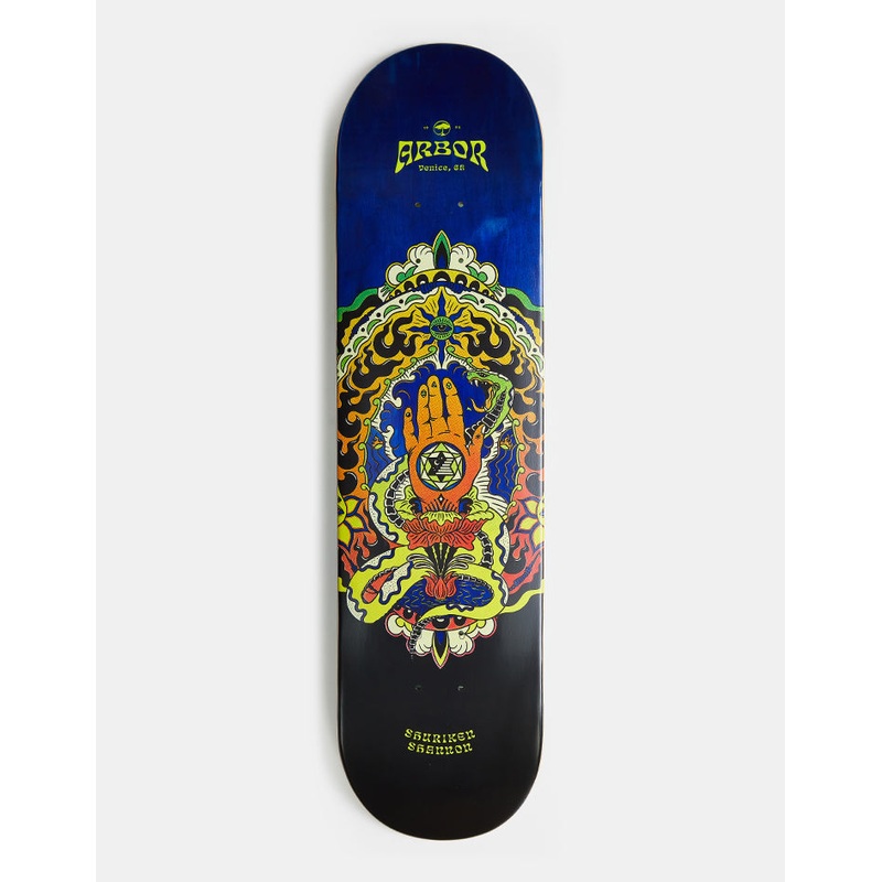 Arbor Shuriken Cosmic Skateboard Deck – 8″