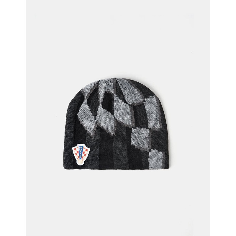 Butter Goods Flag Skully Beanie – Black
