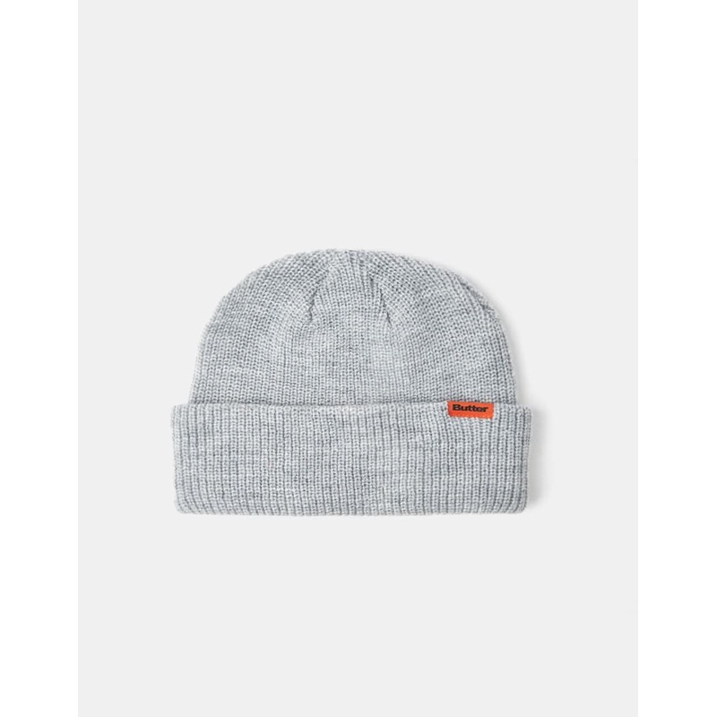 Butter Goods Tall Wharfie Beanie – Ash