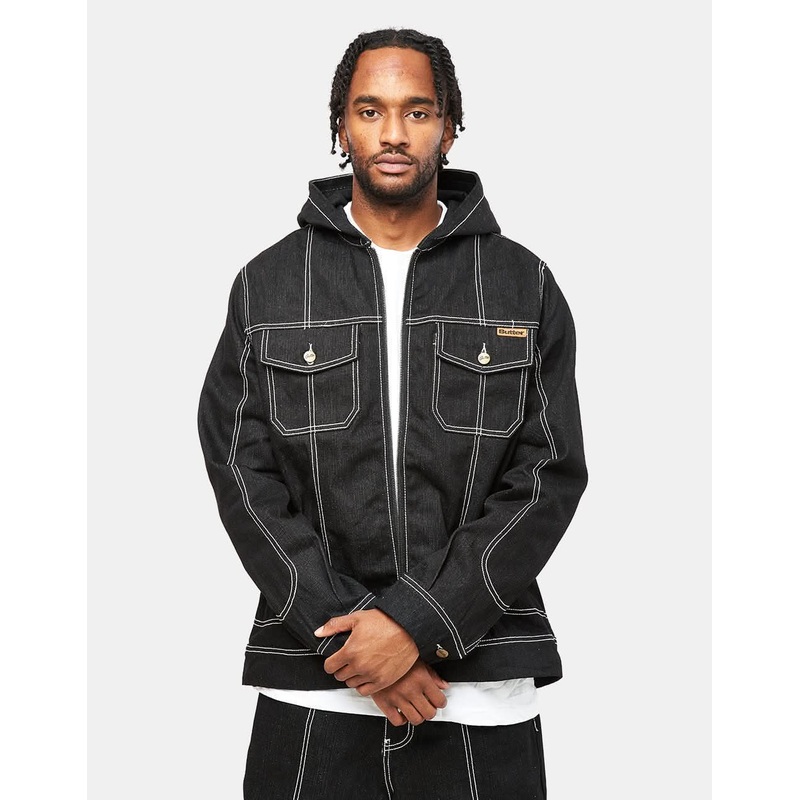 Butter Goods x Adilson Pedro Denim Jacket – Black