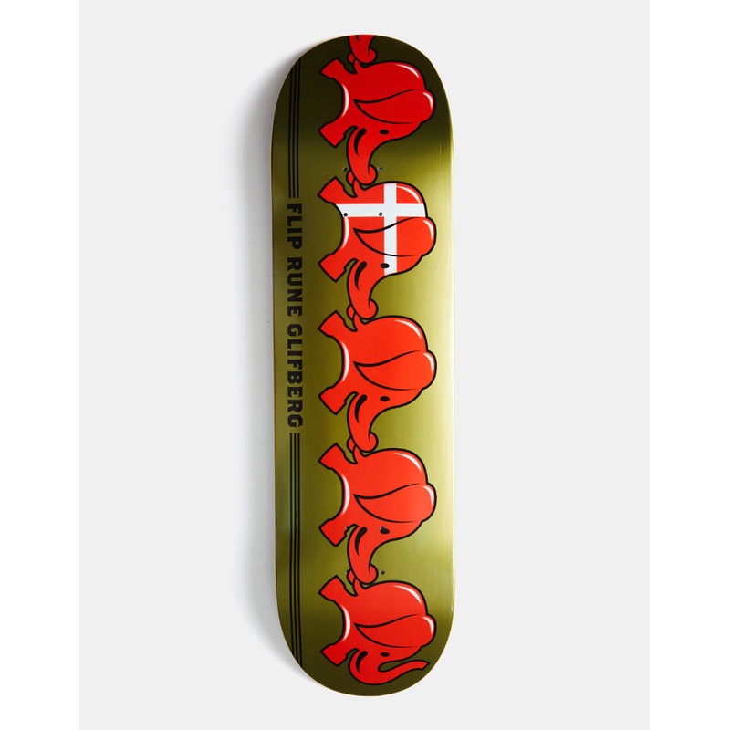 Flip Glifberg Elephants Skateboard Deck – 8.625″