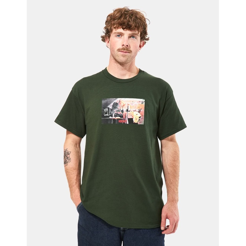 Hockey DJ Baghead T-Shirt – Forest