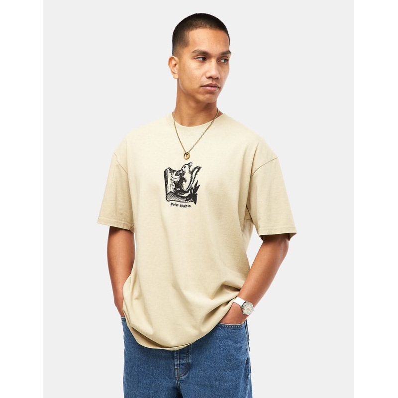 Polar Burnside 2084 T-Shirt – Sand