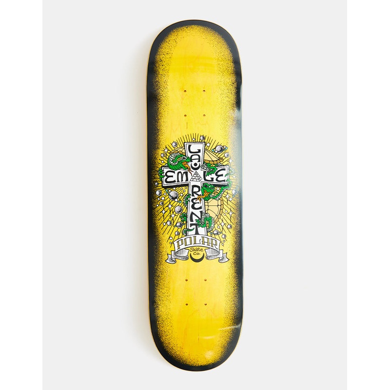 Polar Emile Turtle Town Skateboard Deck – 8.5″ (Short)