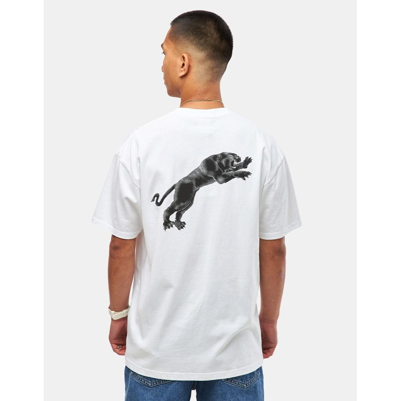 Polar Tape and Panther T-Shirt – White