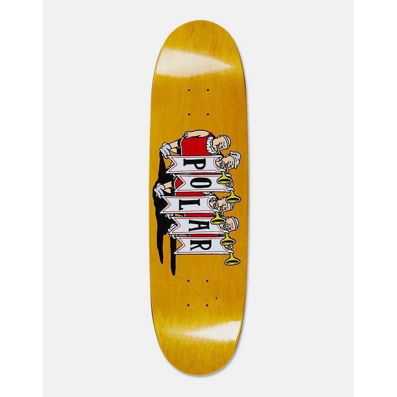 Polar Trumpets Skateboard Deck – FOOTBALL Shape 8.75″