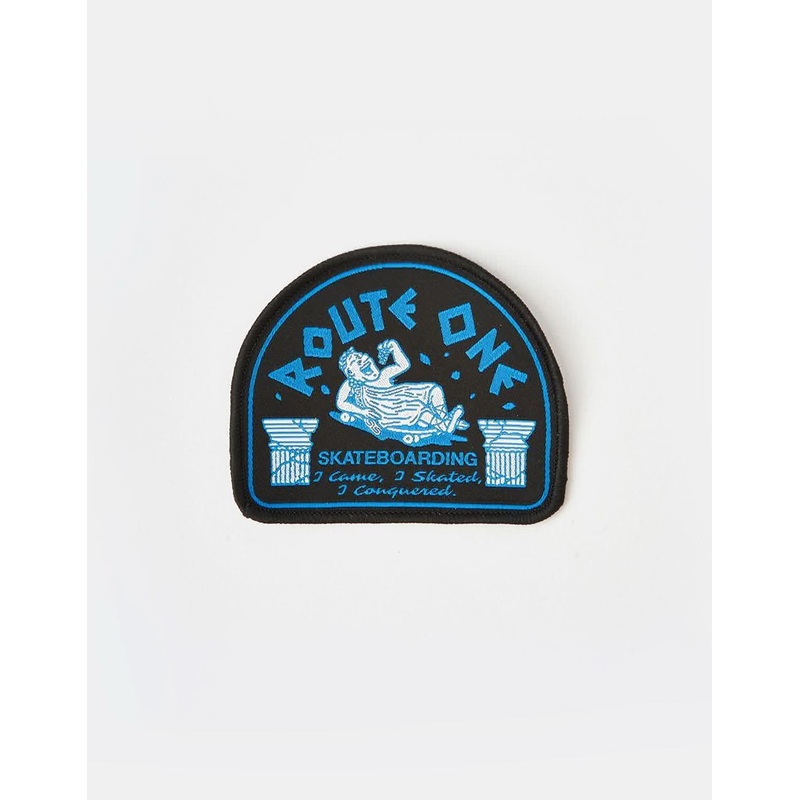 Route One Caesar Woven Patch – Black