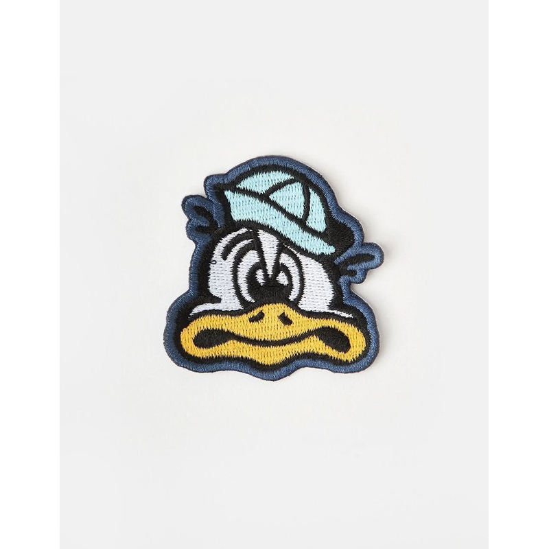 Route One Duck Embroidered Patch – Blue