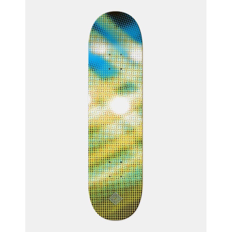 The National Skateboard Co. Luminous HT MC Skateboard Deck – 8.75″