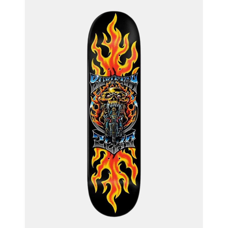 Zero Burleigh Chrome Skateboard Deck – 8.5″