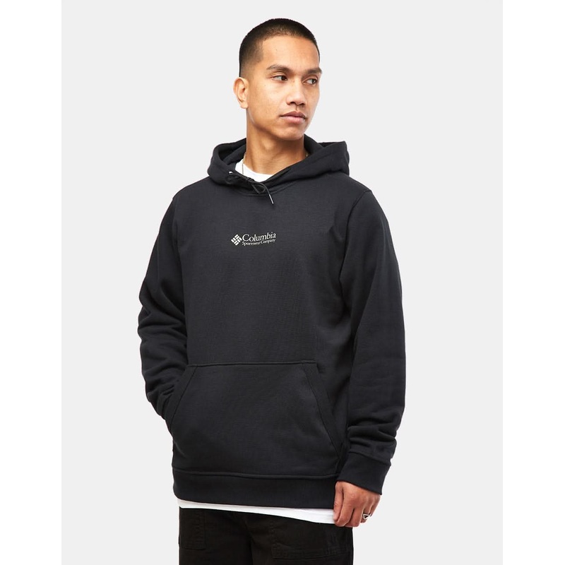 Columbia Meridian Creek Pullover Hoodie – Black/CSC Center Chest